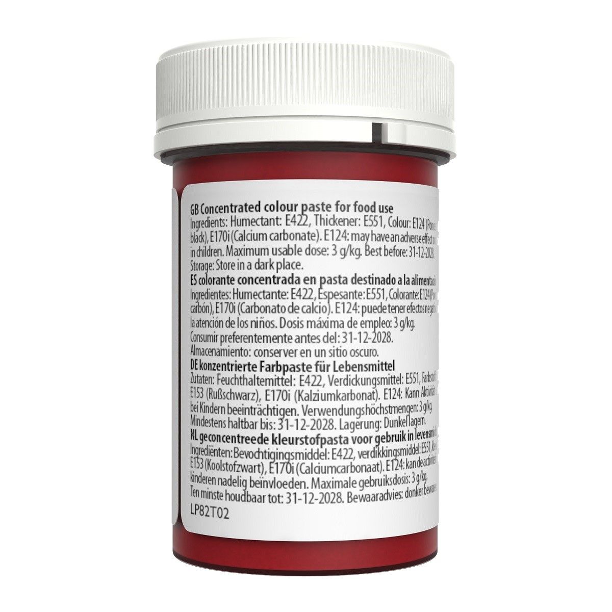 Gelová barva pastelová růžová Pastel Rose Sugarflair 